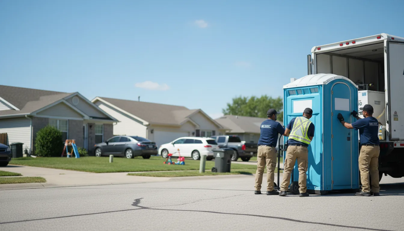 Standard Porta Potty Rentals in Emerson, IA near me
